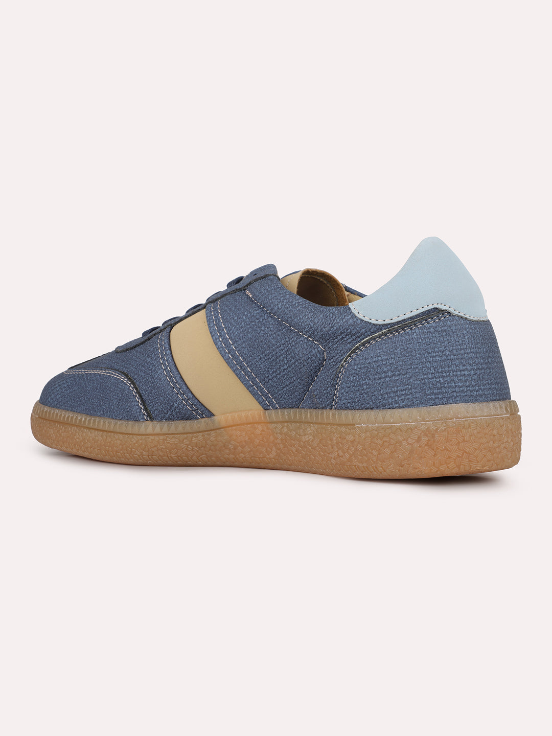 Women Navy Casual Solid Pointed Sneakers